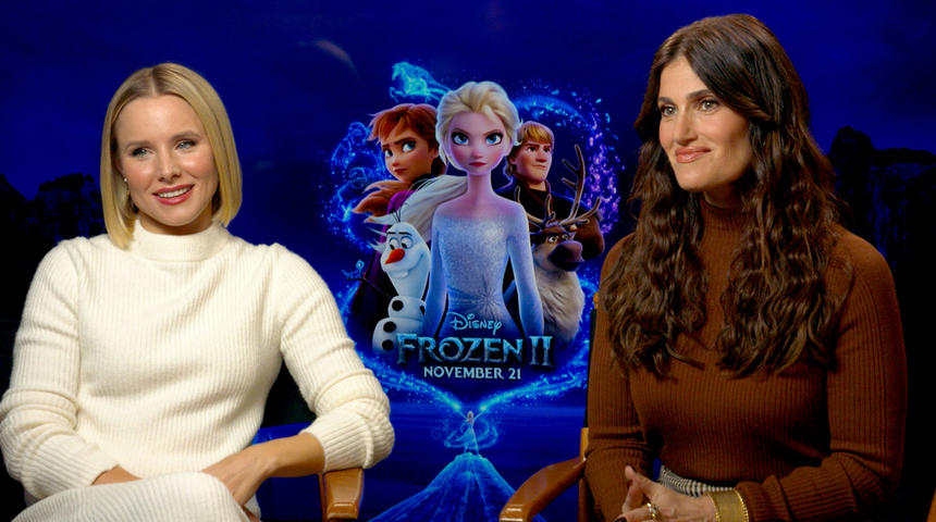 Vidéo : Kristen Bell et Idina Menzel nous parlent de Frozen 2
