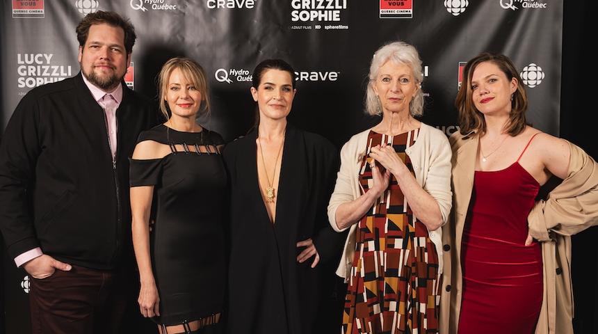 Tapis bleu : Lucy Grizzli Sophie lance les 42e Rendez-vous Québec Cinéma
