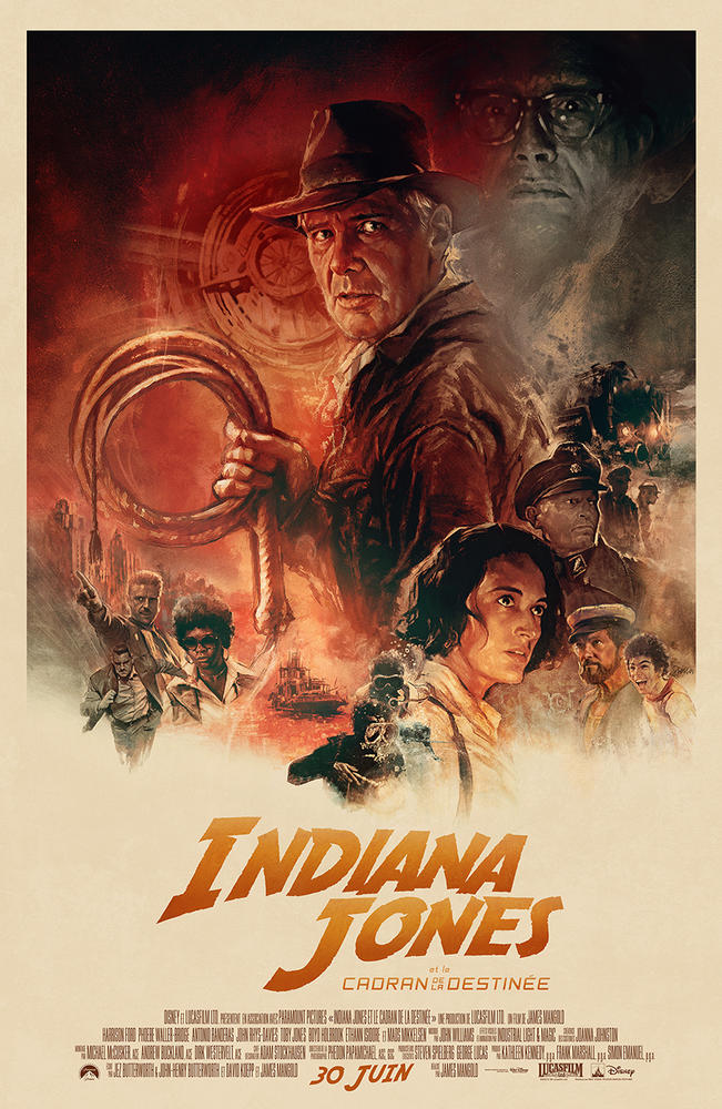 Indiana Jones 5 Cadran destinéee Steelbook Bluray 4K Ultra HD